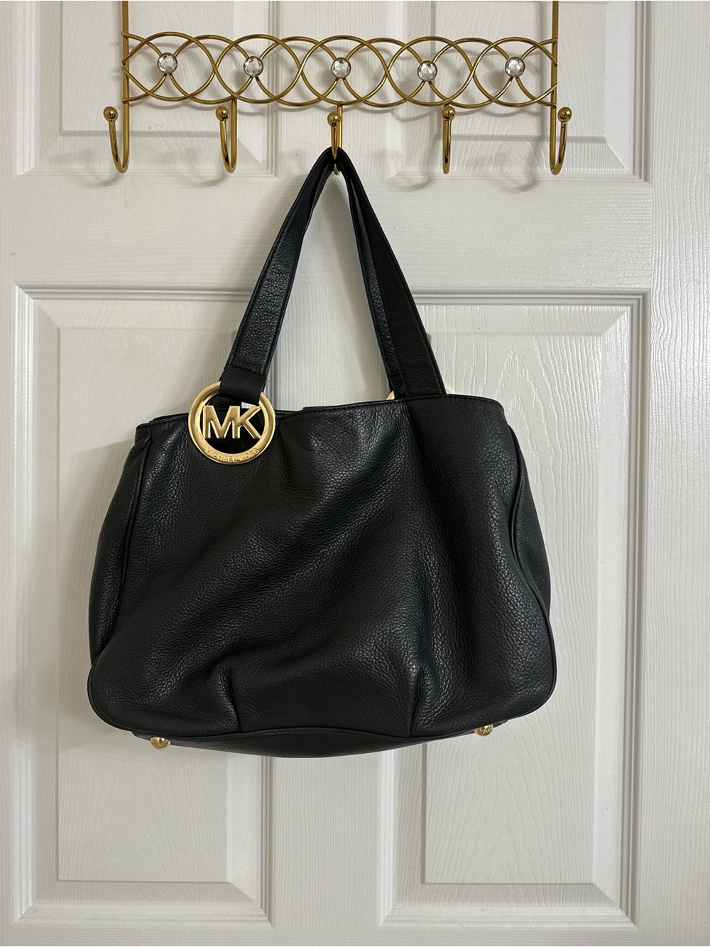 ✨ Michael Kors Fulton East West Tote – Pebbled Leather ✨